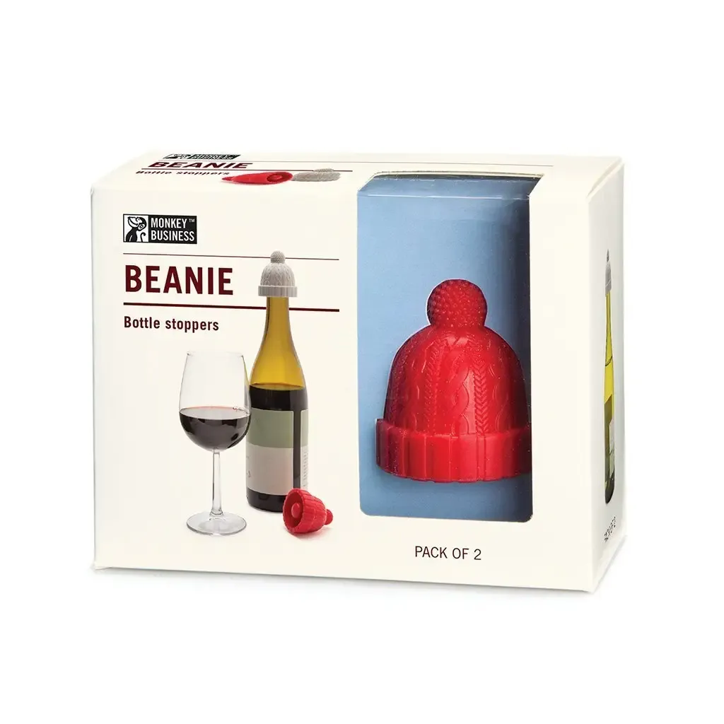Winter Hat Bottle Stoppers (Set of 2)