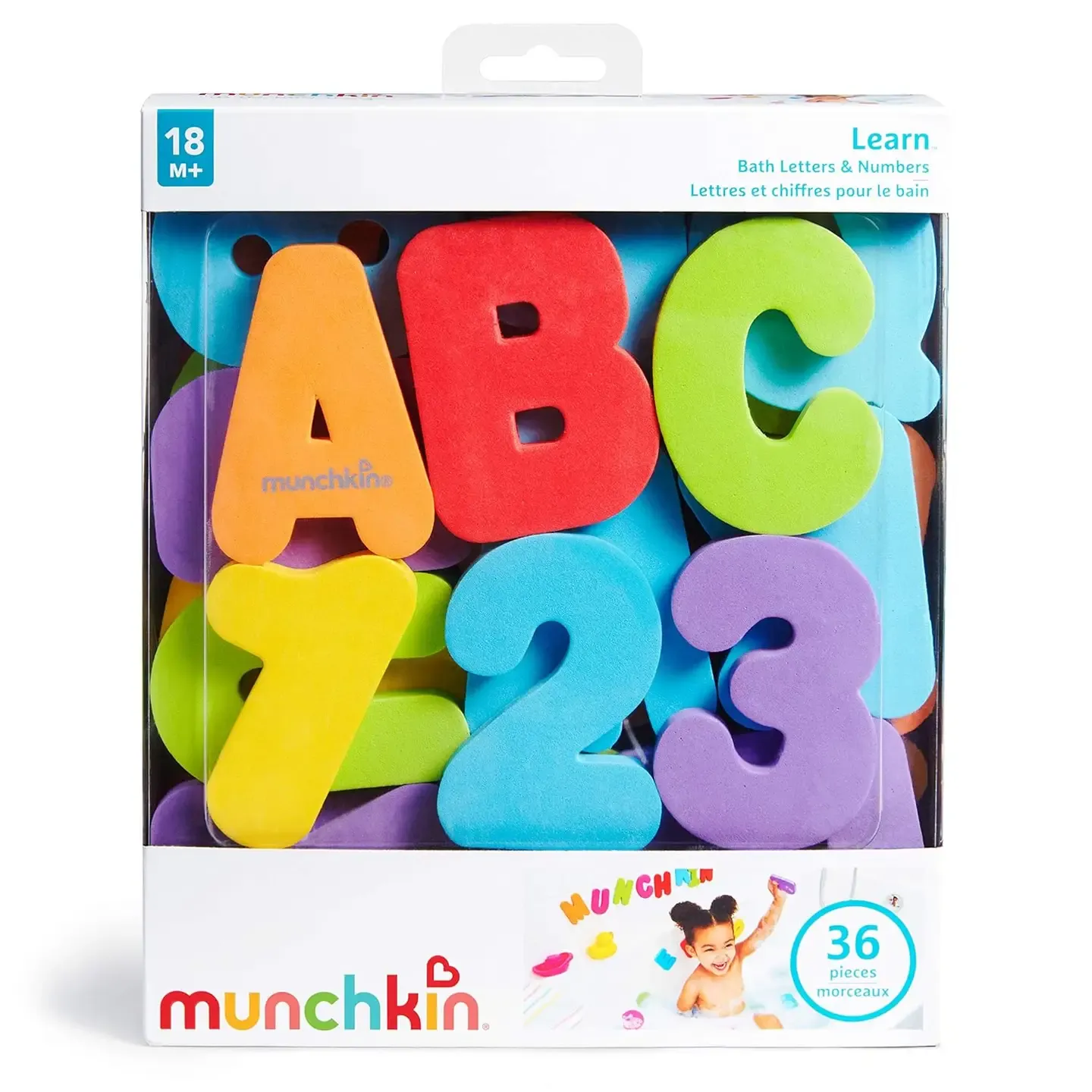 Learn Bath Letters and Numbers