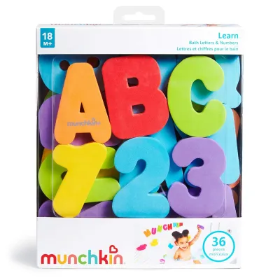 Learn Bath Letters and Numbers