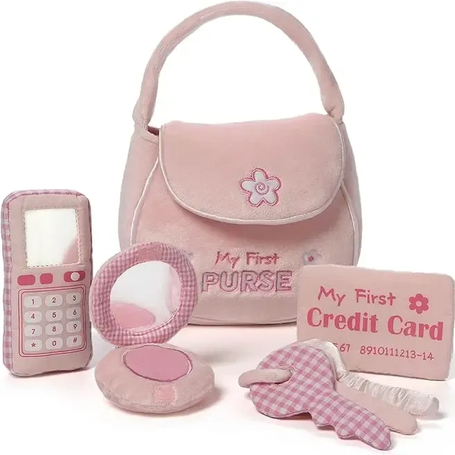 My 1st Purse Plush Playset