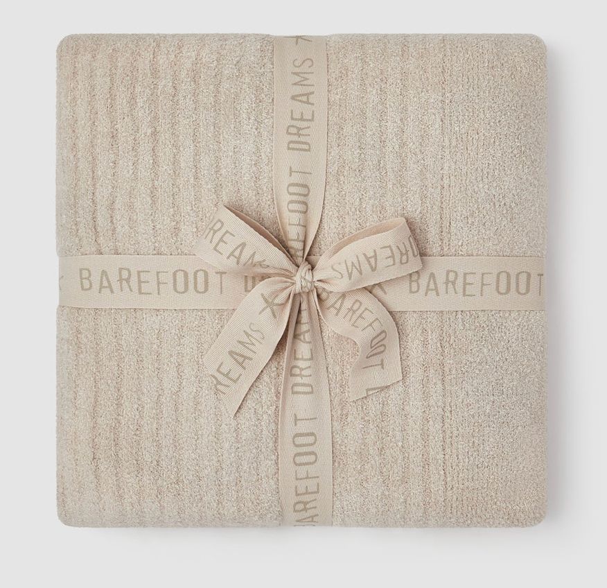 CozyChic Lite Ribbed Throw Stone