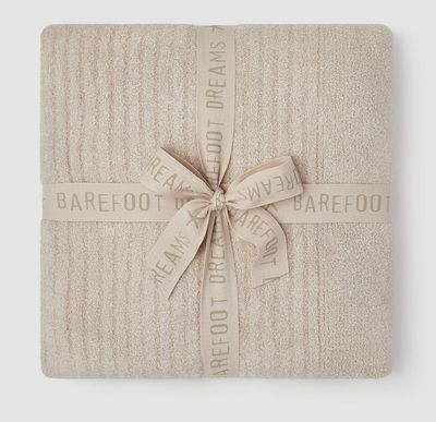 CozyChic Lite Ribbed Throw Stone