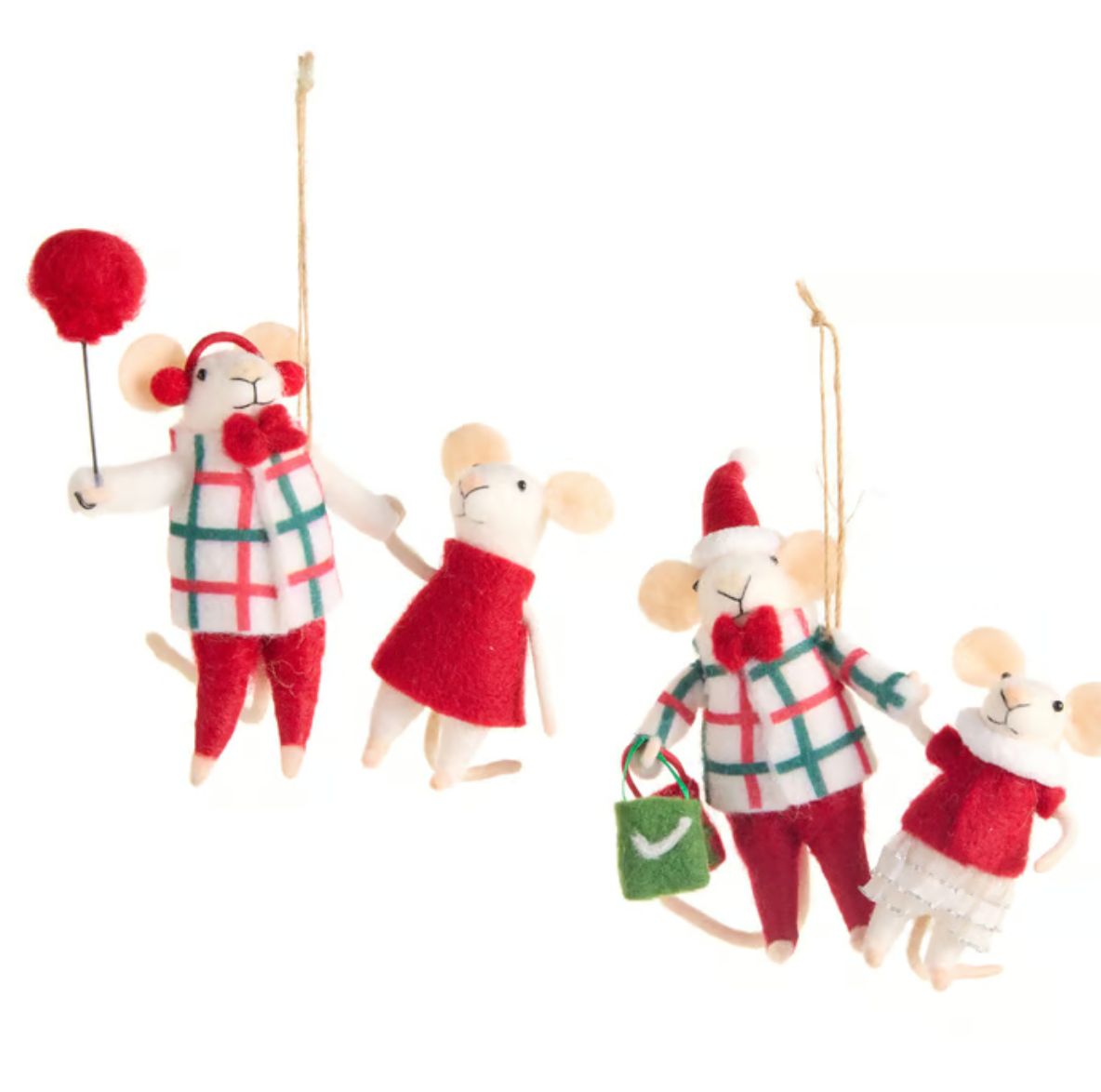 Family of Mice Ornament