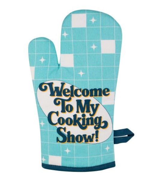 Cooking Show Oven Mitt