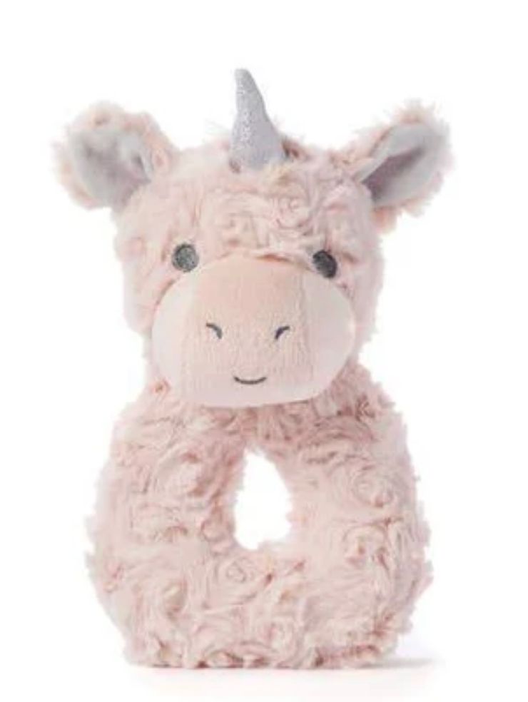 Plush Rattle -, Style: Unicorn