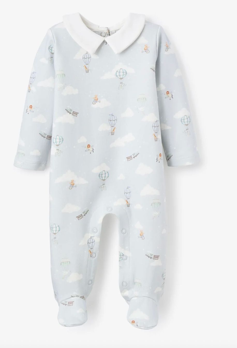 Dreamscape Interlock Collared Jumpsuit