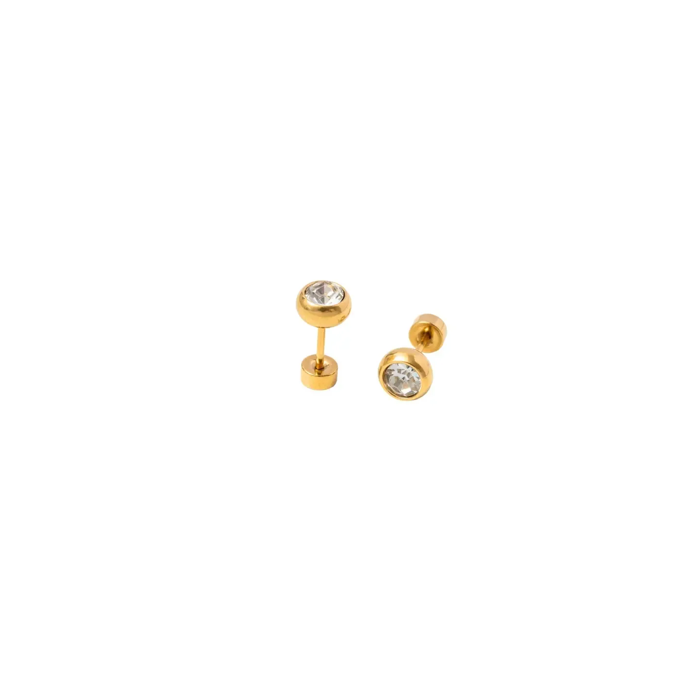 Round Diamond Studs