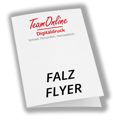 Falzflyer | 4 Seiten DIN lang