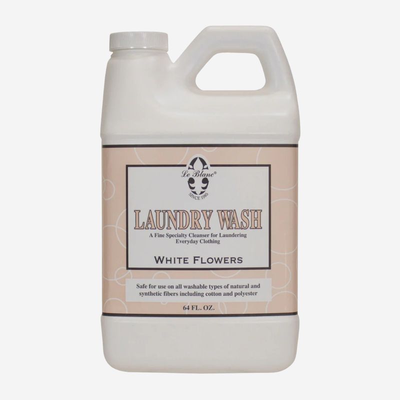 LeBlanc White Flowers Laundry Wash