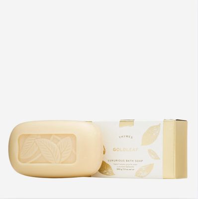 Thymes Gold Leaf Bar Soap