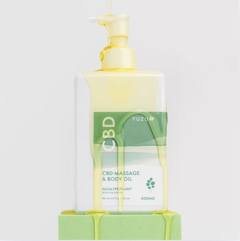 YUZU CBD Massage &amp; Body Oil