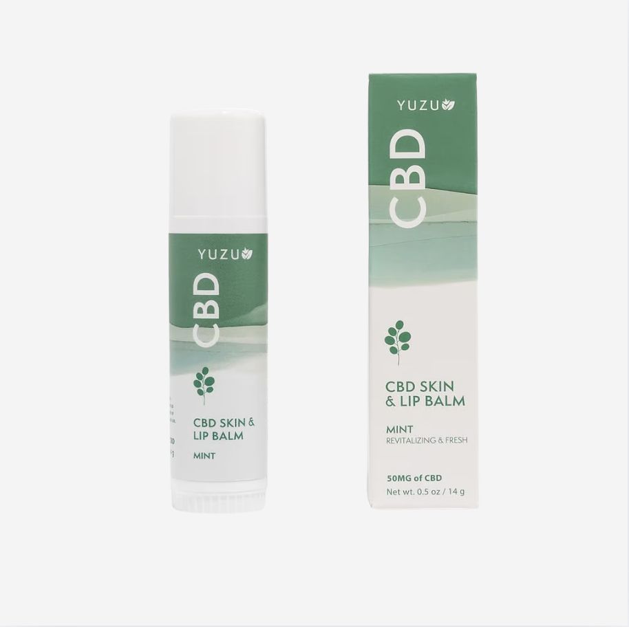 YUZU CBD Skin &amp; Lip Balm, SCENT: Mint
