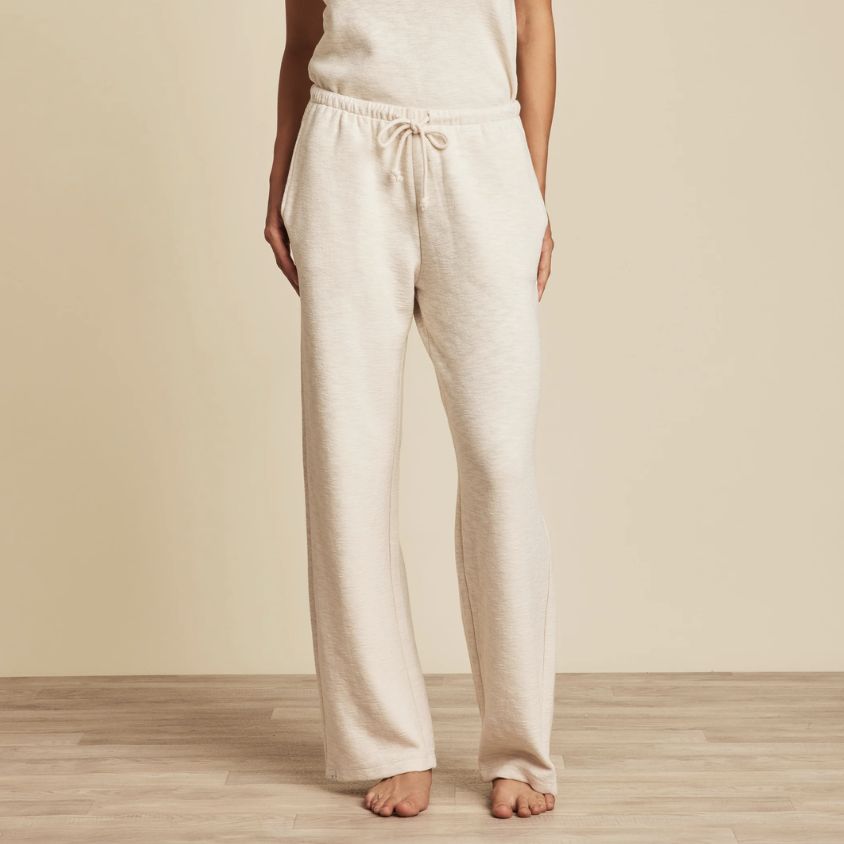 Barefoot Dreams Double Knit Pant, COLOR: Sand Dune, SIZE: X-Small