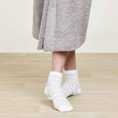 Barefoot Dreams Stripe Geo Tennis Socks