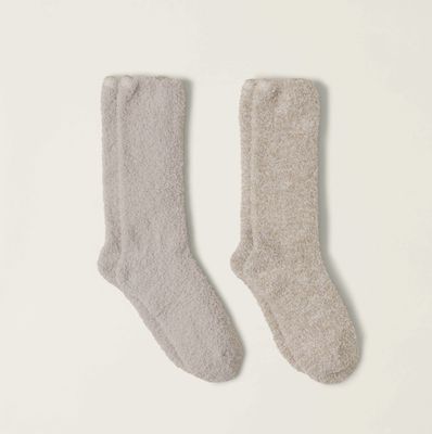 Barefoot Dreams CozyChic 2-Pair Sock Set