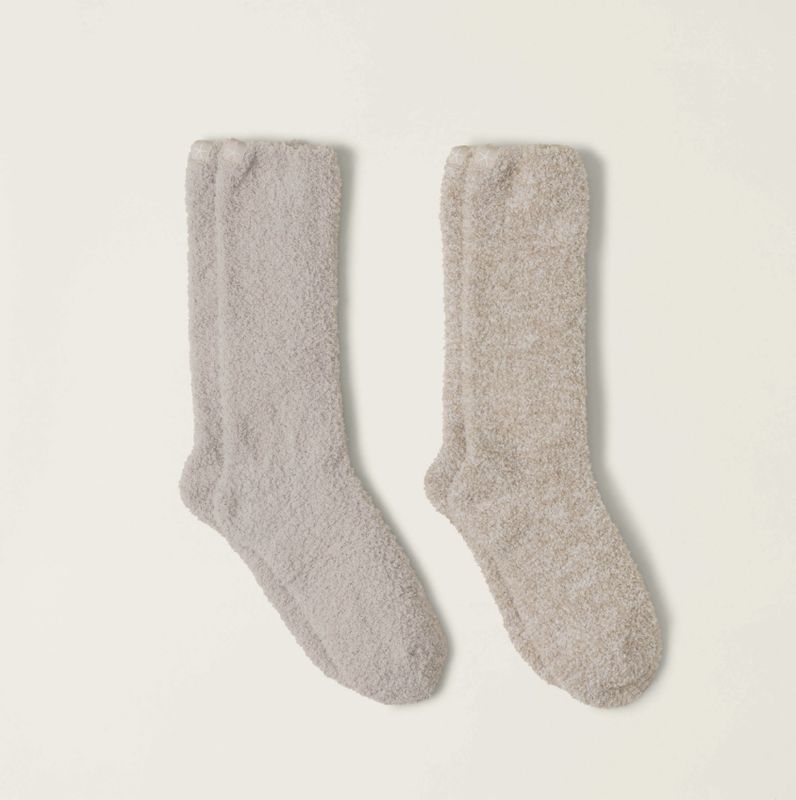 Barefoot Dreams CozyChic 2-Pair Sock Set