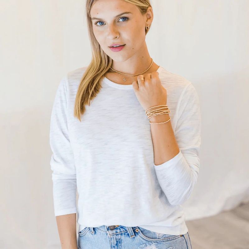 Erin Gray Classic Long Sleeve Tee