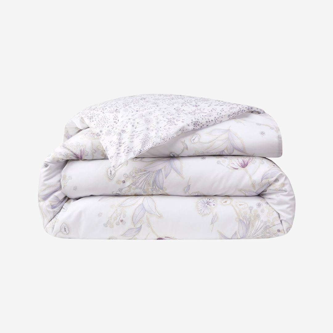 Yves Delorme Givre, SIZE: Duvet Cover / King 111 x 92