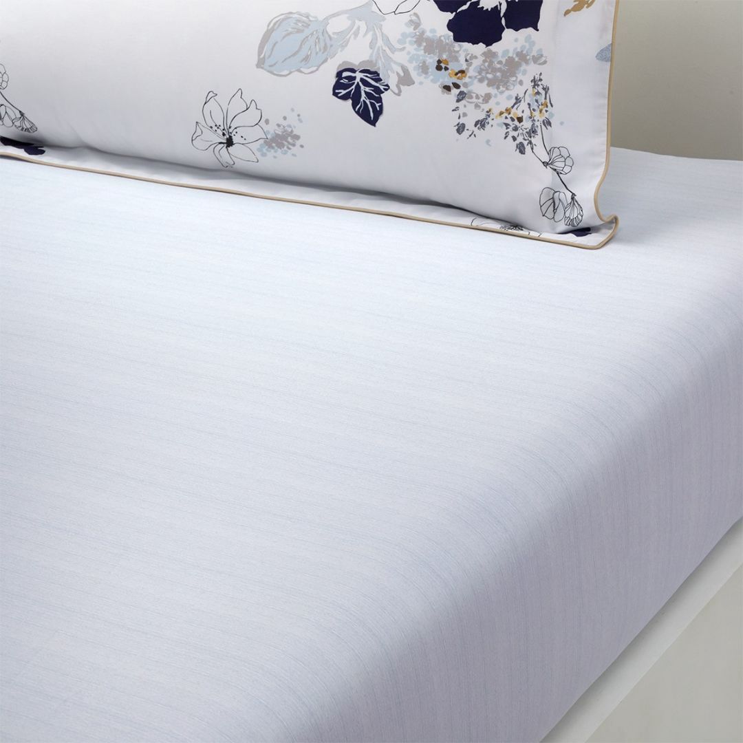 Yves Delorme Eclipses, SIZE: Fitted Sheet / Full 55 x 79