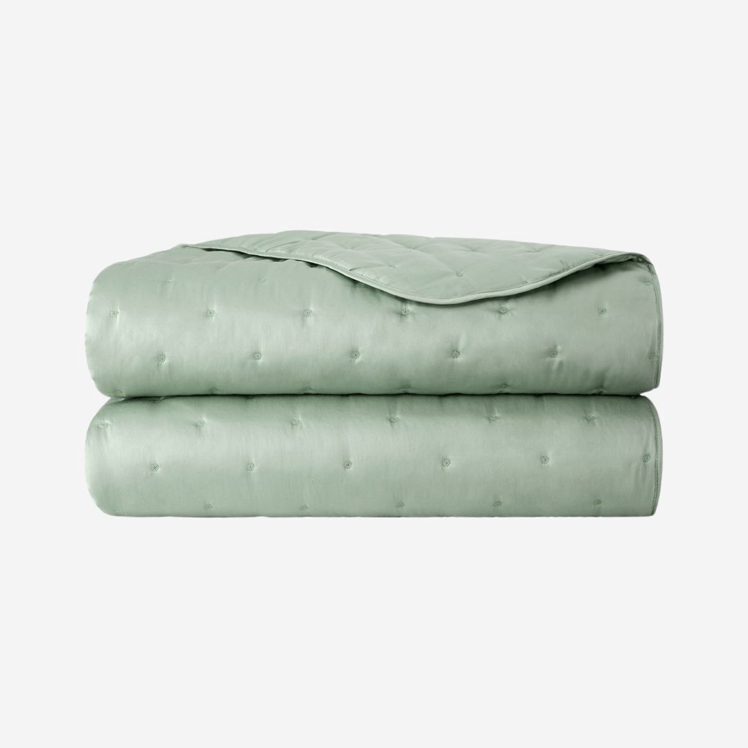 Yves Delorme Triomphe Coverlets &amp; Quilted Shams, COLOR: Verones, PRODUCT: Quilted Coverlet—King