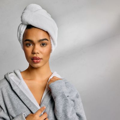 Kassatex Coolidge Hair Towel Wrap