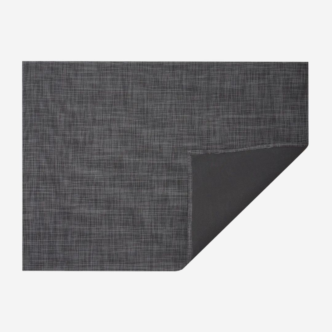 Chilewich Mini Basketweave Woven Rug — Rectangle (Natural Hues)