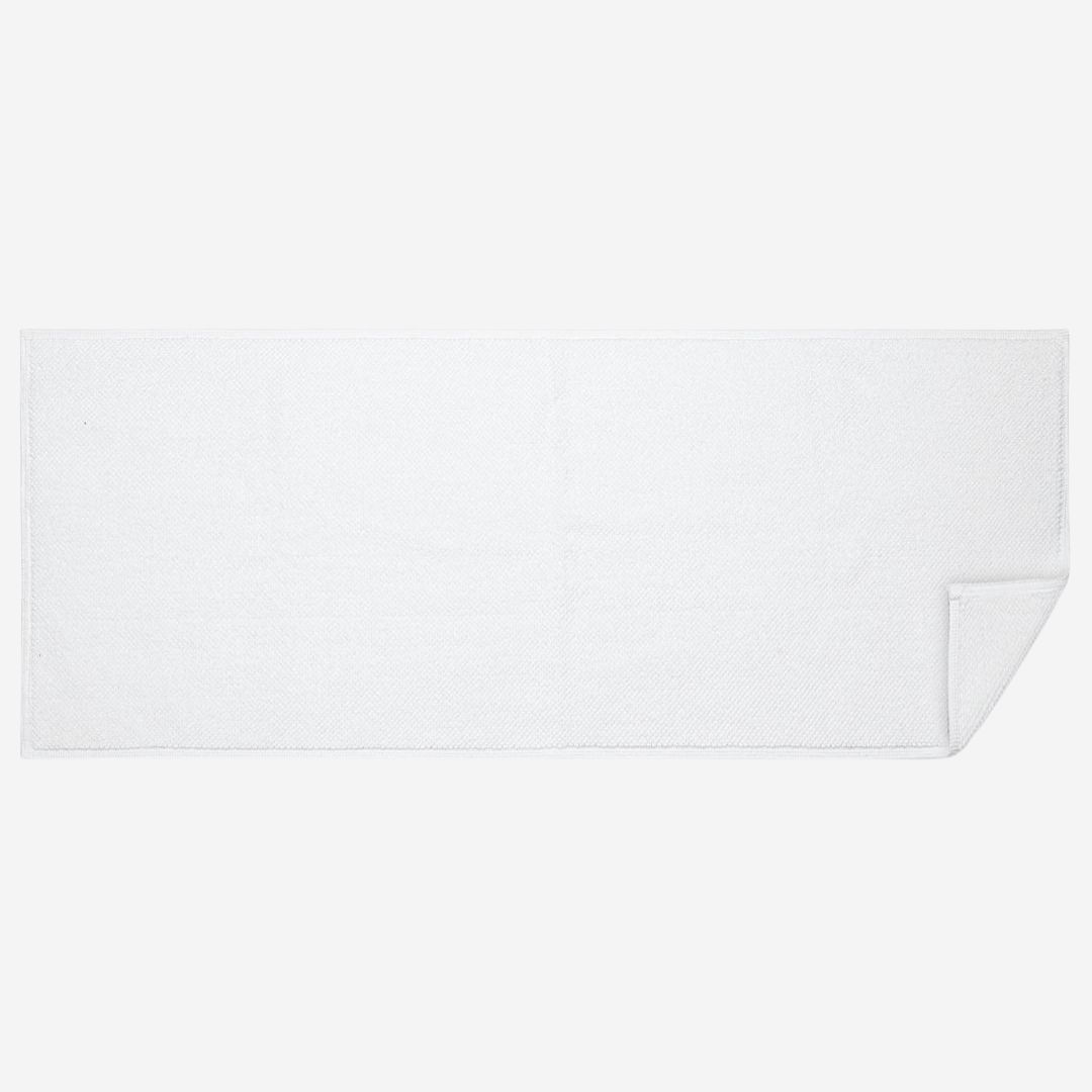 Matouk Reverie Bath Rug, COLOR: White, SIZE: Extra Long Bath Rug 24 x 60