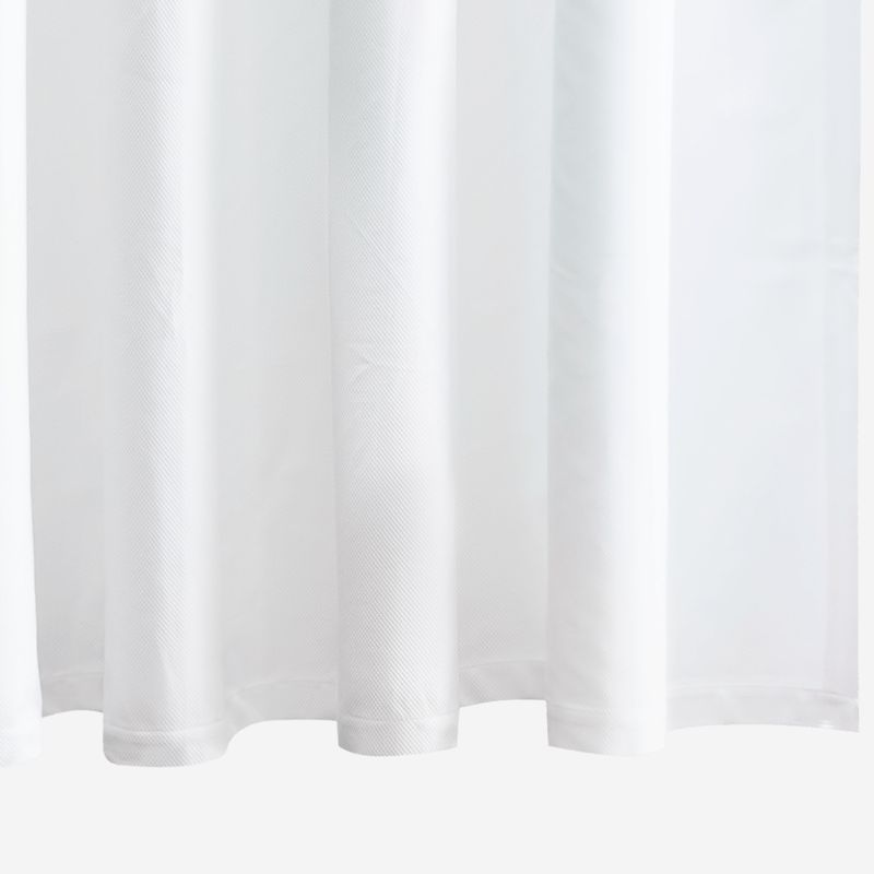 Matouk Camilla Pique Tailored Shower Curtain