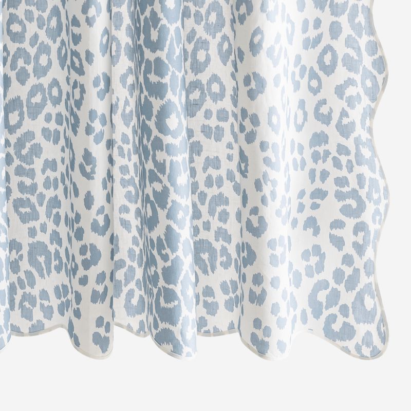 Matouk Iconic Leopard Shower Curtain