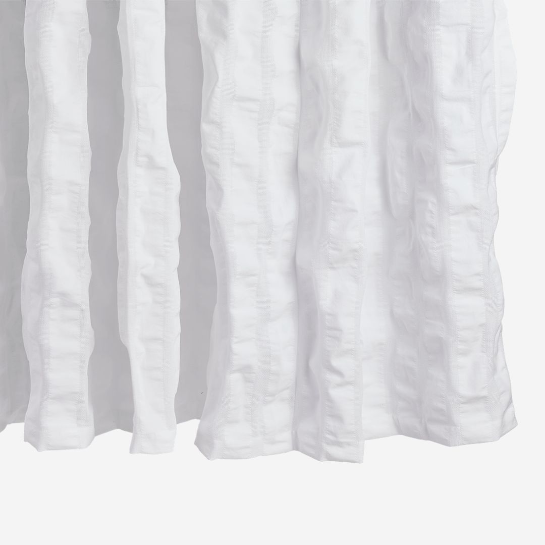 Matouk Panama Shower Curtain, COLOR: White, SIZE: Shower Curtain 72 x 72