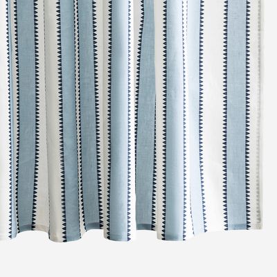 Matouk Apollo Stripe Shower Curtain