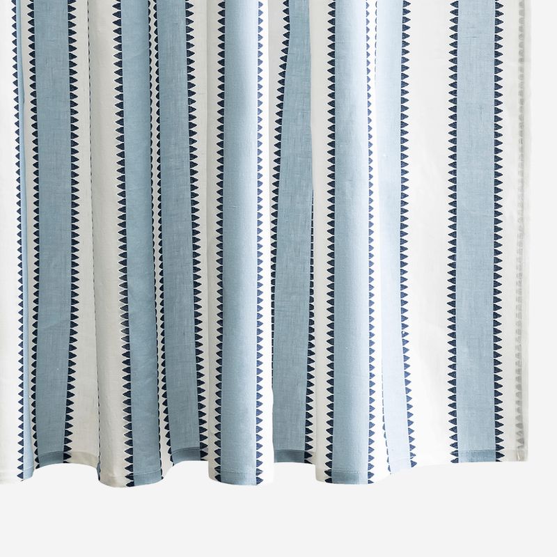 Matouk Apollo Stripe Shower Curtain