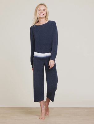 Barefoot Dreams Multi Stripe Wide Leg Pant