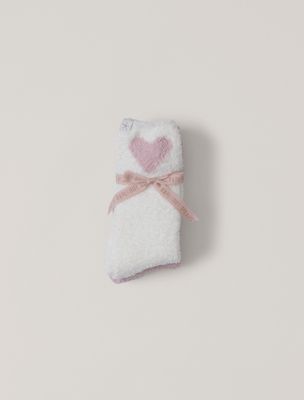 Barefoot Dreams Heart Print Sock Set