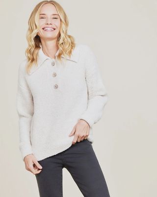 Barefoot Dreams Button Pullover