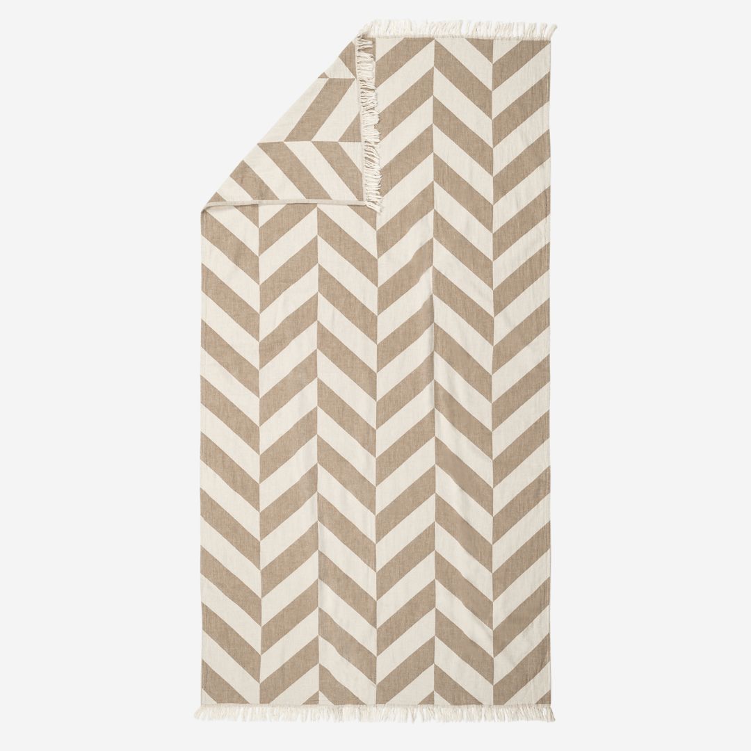 Matouk Paros Beach Towels, COLOR: Coconut, SIZE: Beach Towel 40 x 70