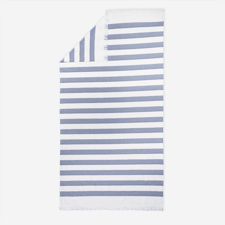 Matouk Amado Beach Towels, COLOR: Navy, SIZE: Beach Towel 39 x 71