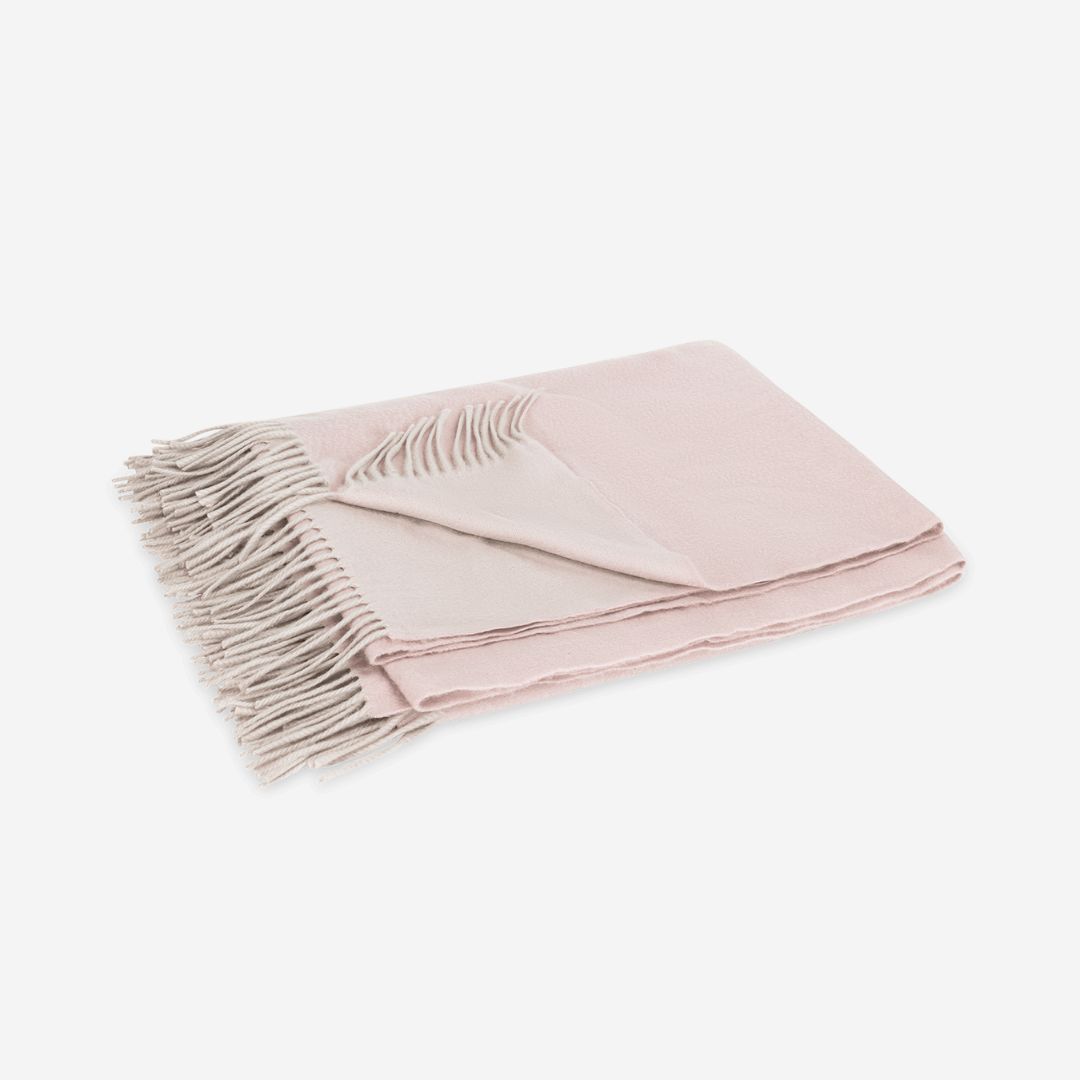Matouk Paley Throw, COLOR: Ballet/Oyster, PRODUCT: THROW, SIZE: 60 x 72