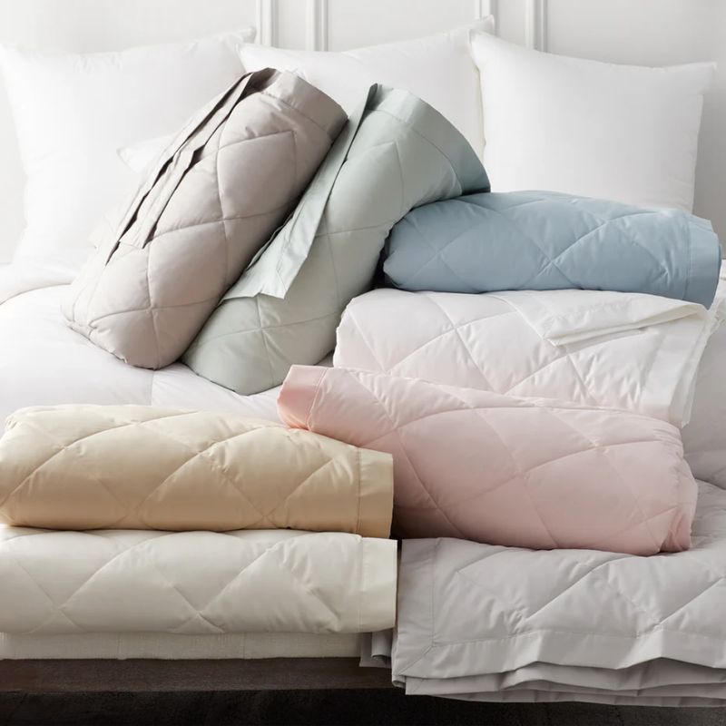 Scandia Down Diamond Quilted Down Blanket