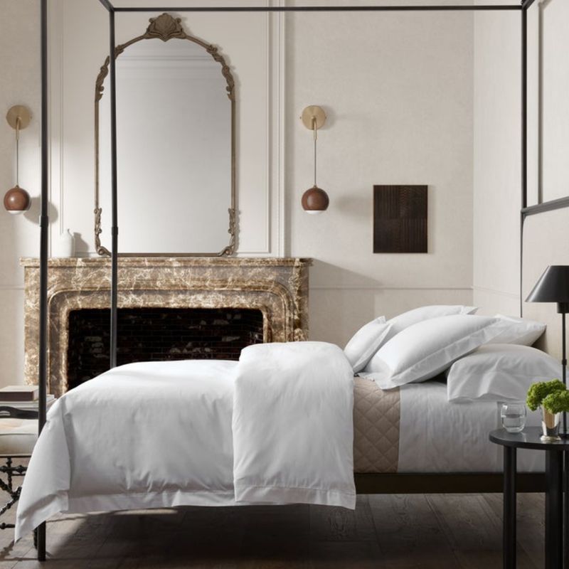 Matouk Bergamo Hemstitch Bed Style