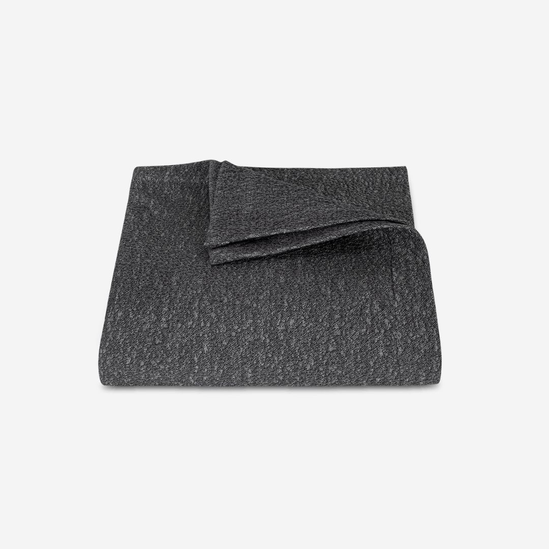Matouk Malibu Bed Style, COLOR: Charcoal, PRODUCT: COVERLET, SIZE: King 112 x 97