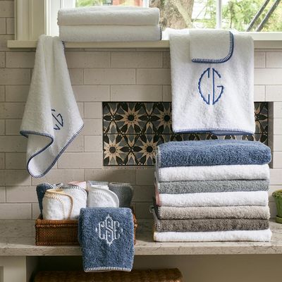 Matouk Whipstitch Bath Towels