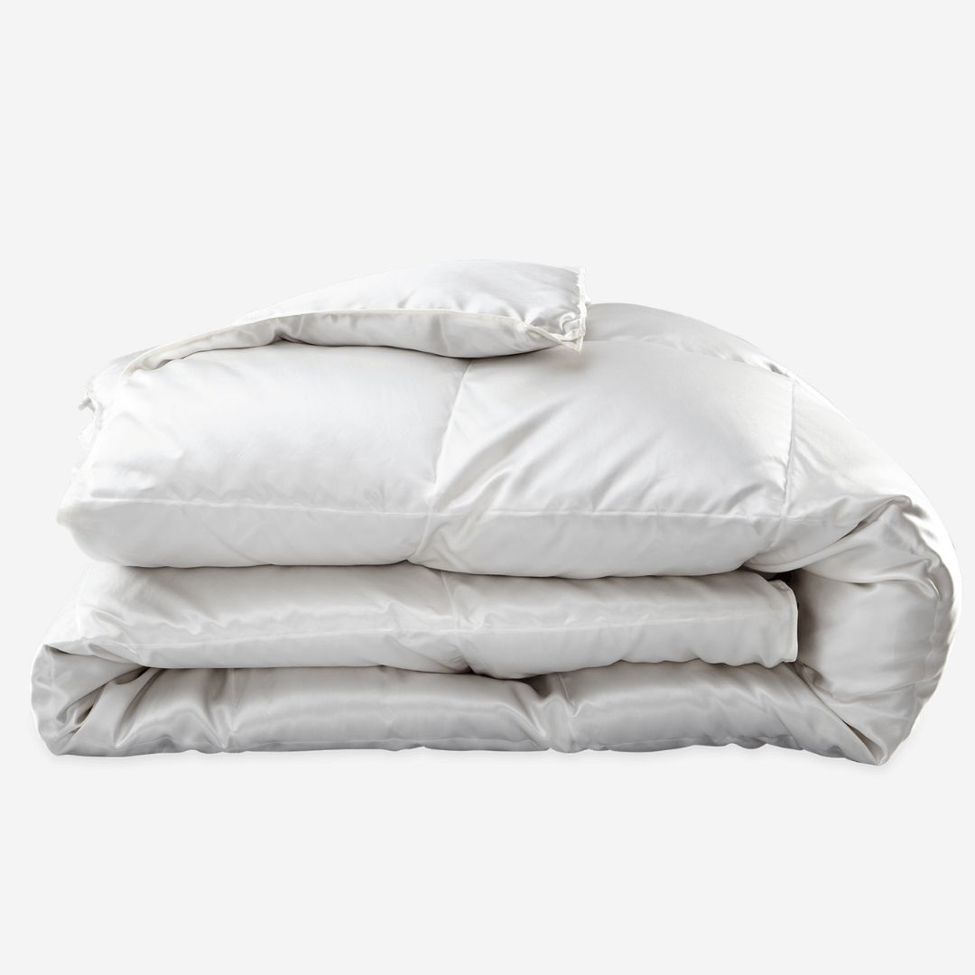 Matouk Edelweiss Silk Shell Comforter, SIZE: King 108 x 96