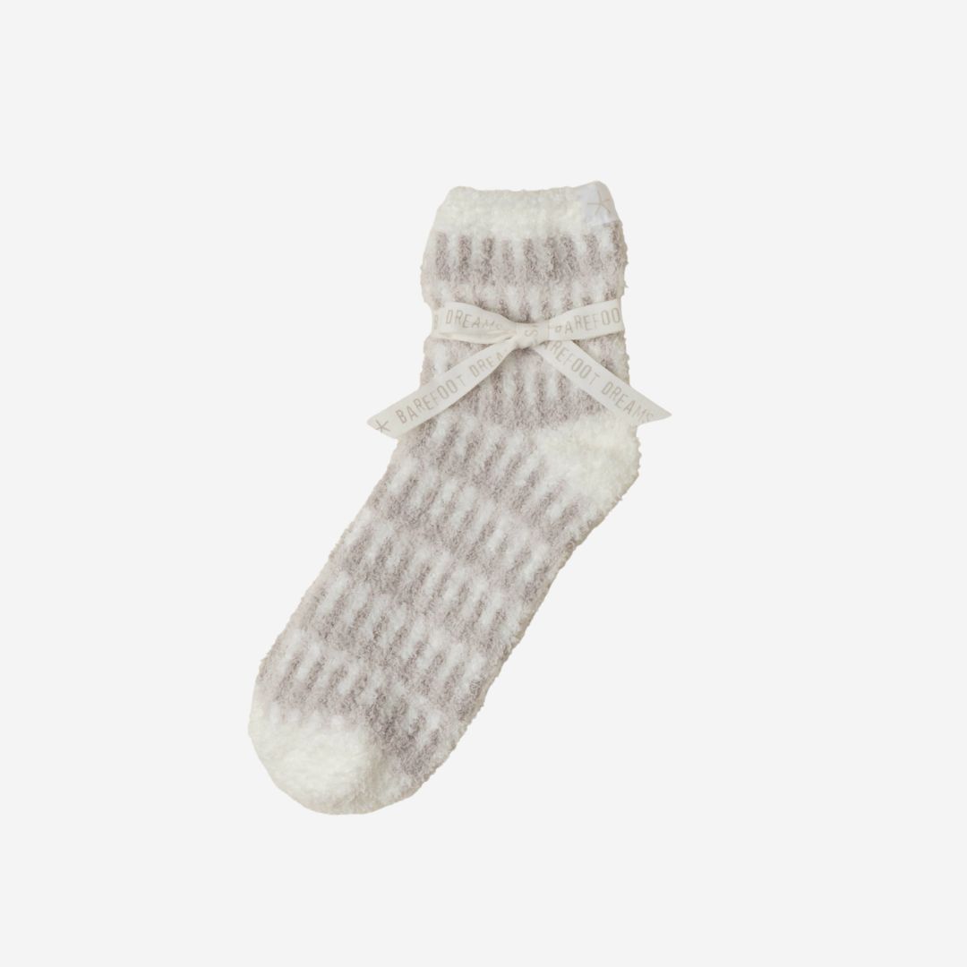 Barefoot Dreams Stripe Geo Tennis Socks