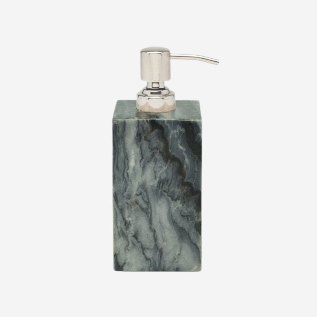 Pigeon &amp; Poodle Athlone Bath Accessories, COLOR: Gray Marble, PRODUCT: Soap Pump