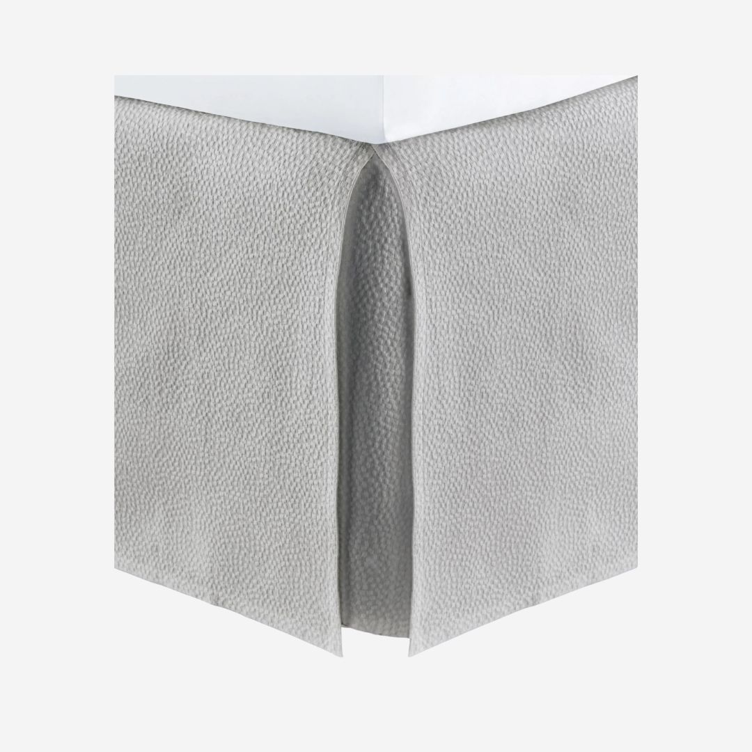 Peacock Alley Montauk Matelassé Bed Skirt, COLOR: Gray, PRODUCT: California King