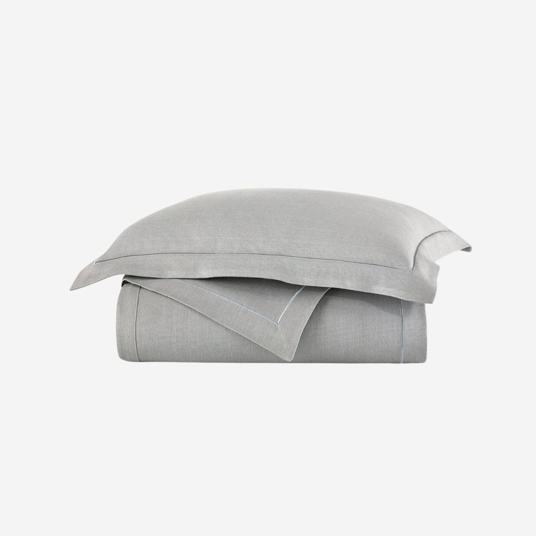 Peacock Alley Rio Satin Stitch Coverlet, COLOR: Pewter, PRODUCT: Coverlet—California King