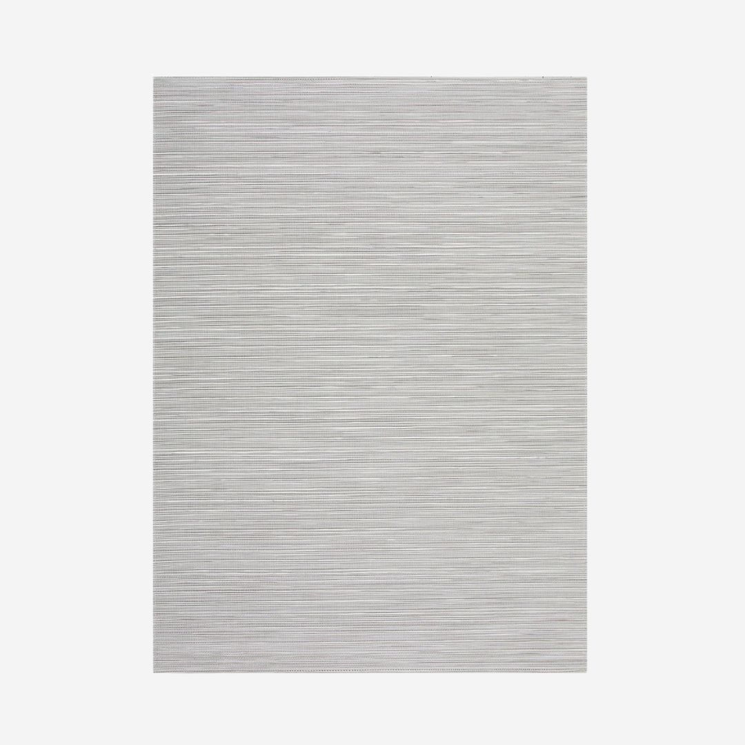 Chilewich Rib Weave Woven Rug, COLOR: Birch, SIZE: Runner—30&quot; x 106&quot; Vertical Pattern