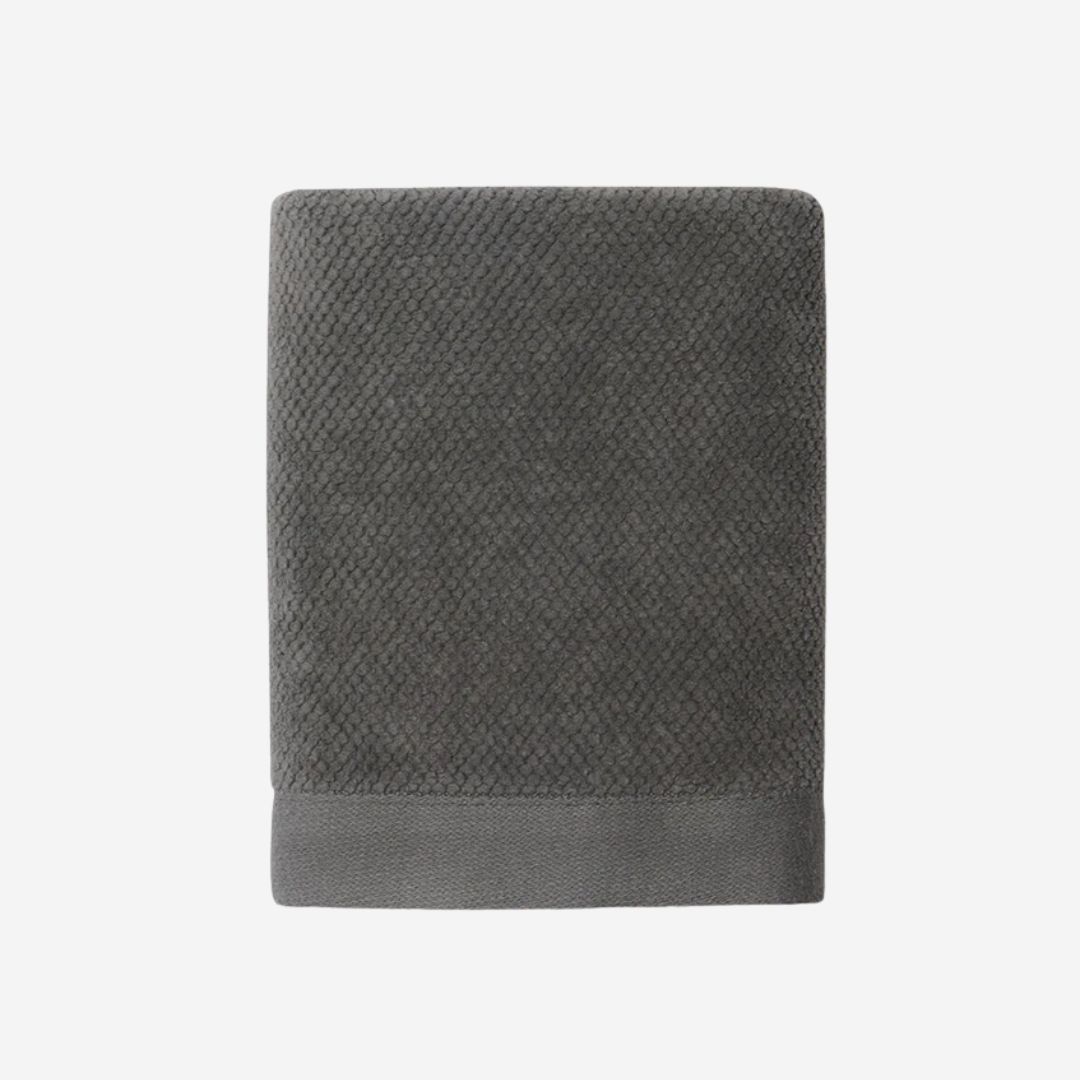 Sferra Canedo Nuovo Bath Style, COLOR: Charcoal, SIZE: Wash Cloth