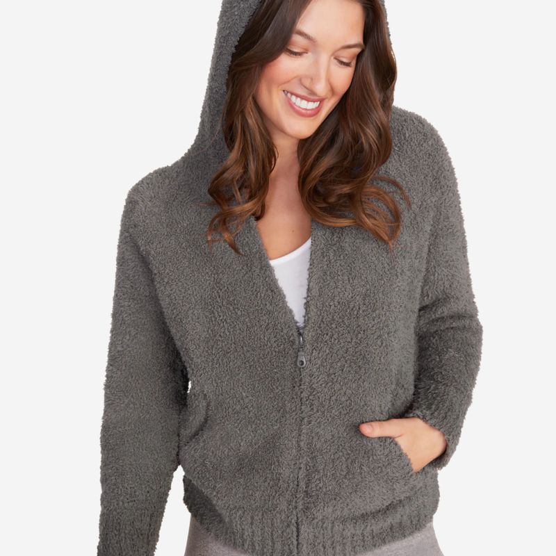 Barefoot Dreams CozyChic Women’s Relaxed Zip-Up Hoodie